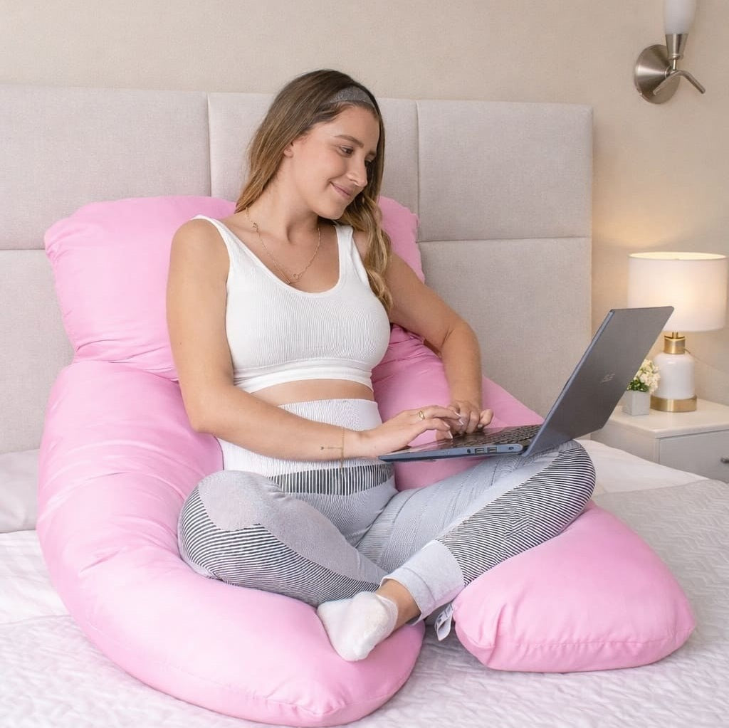 Almohada de embarazo en forma de U CozyHug Pillow®